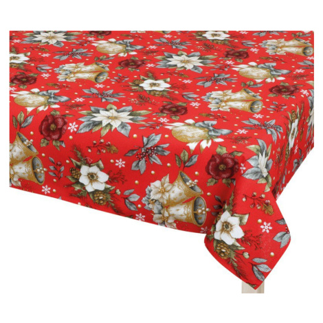 BELLATEX Obrus Vianoce 130, 70 × 70 cm, vianočná hviezda červená