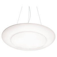 Modo Luce Ring Tonda závesná lampa TRIAC biela Ø65cm