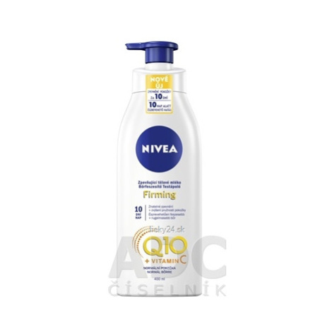 NIVEA Spevňujúce telové mlieko Firming Q10+Vit.C