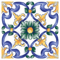 Dlažba Ragno Amuri Maiolica Tappeto 3 20x20 cm lesk AMRC8J