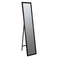 Zrkadlo, drevený rám hnedej farby, MALKIA TYP 4