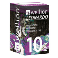 WELLION leonardo ket prúžky testovacie 10 kusov