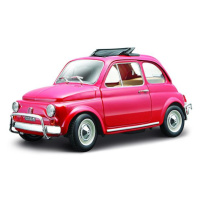 Bburago 1:24 Fiat 500L (1968) Red