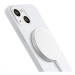 3mk ochranný kryt Hardy Silicone MagCase pre Apple iPhone 15, Silver-White