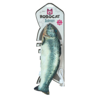 ROBOCAT Fish Salmon madnip USB hračka pre mačky 30 cm