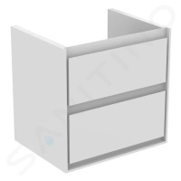 IDEAL STANDARD - Connect Air Umývadlová skrinka, 530x409x517 mm, lesklý biely/matný biely lak E1