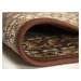 Kusový koberec TEHERAN T-102 brown kruh - 190x190 (průměr) kruh cm Alfa Carpets