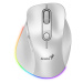 Myš bezdrôtová, Genius Ergo 9000S Pro, biela, optická, 2400DPI