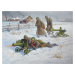 Wargames (WWII) figurky 6220 - Soviet Machine-gun with Crew (Winter Uniform) (1:72)
