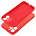 Silicone Mag Cover case compatible s MagSafe pre IPHONE 13 PRE MAX red