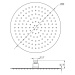 Deante Floks, dažďová hlavica z nerezovej ocele O300 mm okrúhla, chrómová, NAC_003K