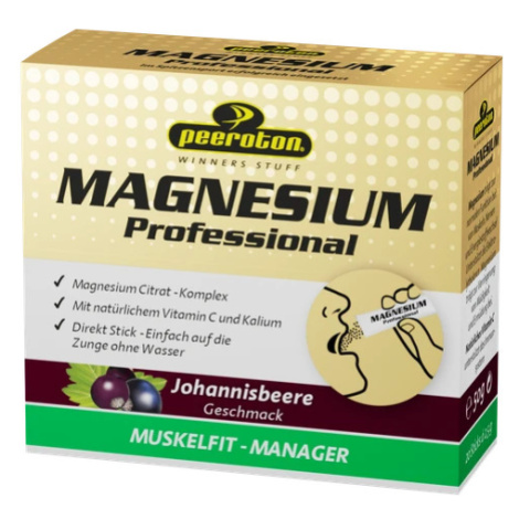 PEEROTON Magnesium Professional s príchuťou ríbezlí 20 x 2.5 g