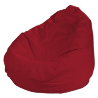 Dekoria Poťah na sedací vak bez výplne, červená, vak Ø60 x 105 cm, Etna, 705-60