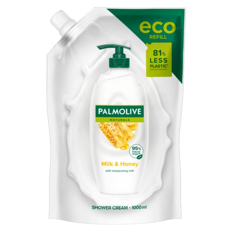 PALMOLIVE Naturals Milk & Honey sprchový gél náhradná náplň 1000 ml