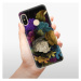 Odolné silikónové puzdro iSaprio - Dark Flowers - Xiaomi Mi A2 Lite