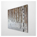 Ručne maľovaný obraz 70x70 cm Birch Wood – Wallity