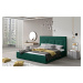 ELTAP CLOE 160X200 STELAZ Z KOVU./PLYNOVY ZDVIHAC/KONT, KRONOS 19, DARK GREEN, 23807