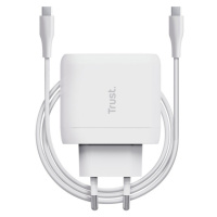 Trust Maxo 65W USB-C nabíjací adaptér + 2m USB-C kábel, biely