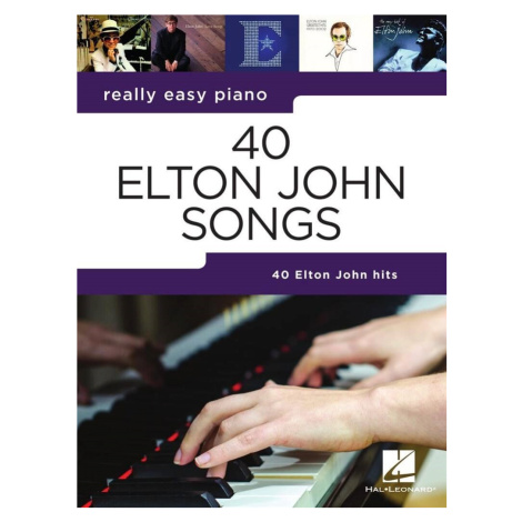 MS Really Easy Piano: 40 Elton John Songs