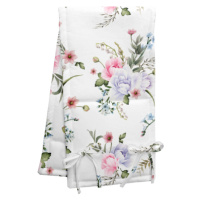 LevinFelin levin felin bavlnený mantinel do hranatej postieľky 120×60cm farba:Ružovofialové kvet