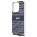 DKNY PC/TPU Repeat Pattern Tonal Stripe Magsafe Zadný Kryt pre iPhone 15 Pro Max Blue