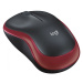 Logitech Wireless Mouse M185, red