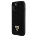 Guess Rhinestones Triangle Metal Logo Kryt pre iPhone 13 Black