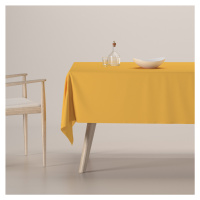Dekoria Obrus na stôl obdĺžnikový, žltá, Loneta, 133-40