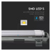 Lineárne LED trubicové svietidlo IP65 44W, 4000K, 4000lm, 150cm, sivé VT-15022 (V-TAC)