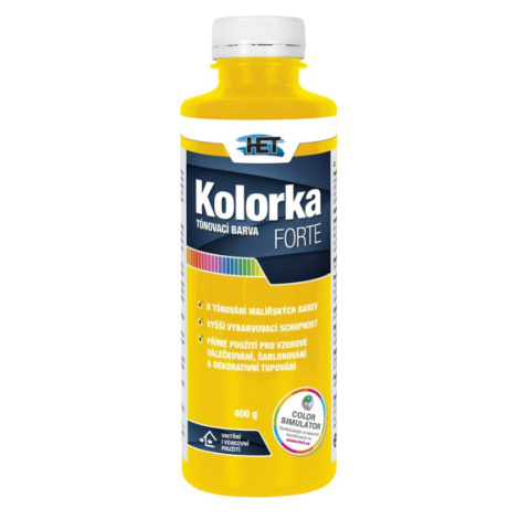 KOLORKA FORTE Tónovacia farba 400 g vínová