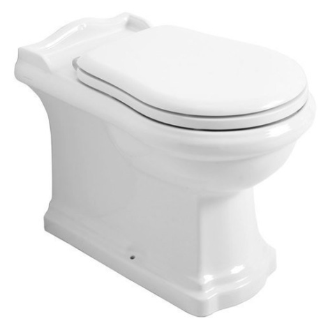 KERASAN - RETRO WC misa 39x61cm, spodný/zadný odpad, biela 101601