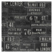 MINDTHEGAP Vintage Signs Anthracite - tapeta