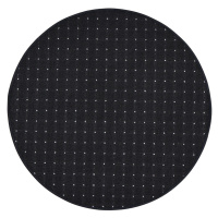 Kusový koberec Udinese antracit kruh - 57x57 (průměr) kruh cm Condor Carpets