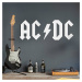 Drevené logo - Nápis na stenu - AC/DC