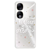Odolné silikónové puzdro iSaprio - Follow Your Dreams - white - Honor 90 5G