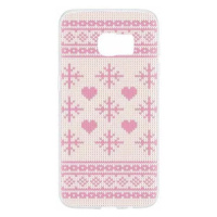 Kryt FLAVR - Ugly Xmas Sweater for Samsung Galaxy S7, Pink