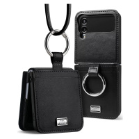 Kryt RINGKE SIGNATURE FOLIO GALAXY Z FLIP 4 BLACK (8809881261232)