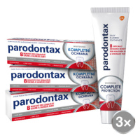 PARODONTAX Kompletná ochrana Whitening zubná pasta 3 x 75 ml