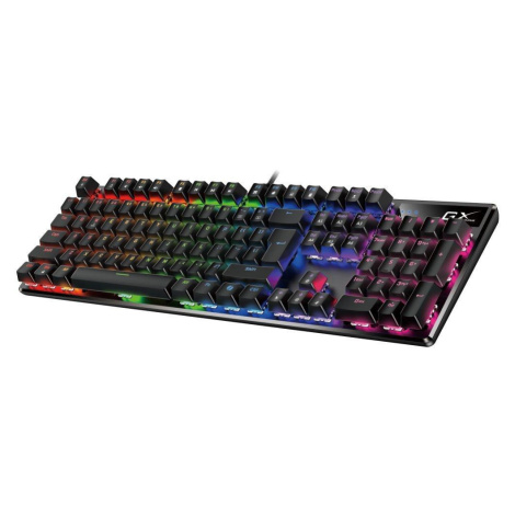 GENIUS GX GAMING Scorpion K12 Klávesnica, herná, drôtová, mechanická, spínače Brown, RGB podsvie