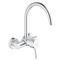 Drezová batéria Grohe Concetto New s otočným ramienkom chróm 32667001