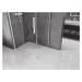 MEXEN/S - Velár sprchovací kút 120 x 70, transparent, biela 871-120-070-01-20