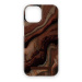 iDeal Fashion Case MagSafe iPhone 15 Dark Amber Marble