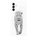 Odolné silikónové puzdro iSaprio - White Jaguar - Samsung Galaxy A04s