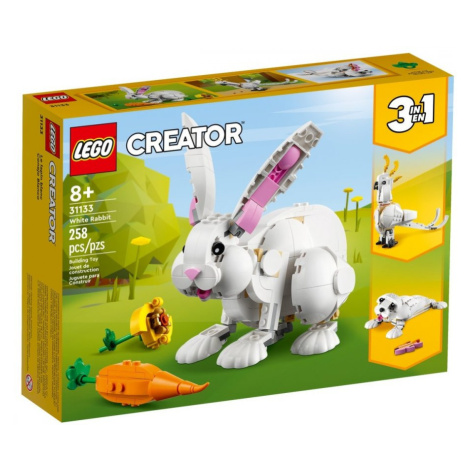 LEGO CREATOR 3 V 1 BIELY KRALIK /31133/