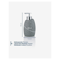 Dávkovač mydla TALUS poly, dekor kameň šedý KELA
