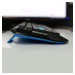E-blue Polygon, klávesnica US, herná, odolná proti poliatiu typ drátová (USB), čierna