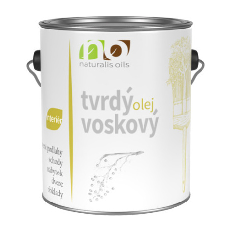 NATURALIS OILS - Tvrdý voskový olej 2,5 l 4114 - antracitovo šedá