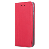 Huawei Honor 90 Lite, puzdro s bočným otváraním, stojan, Smart Magnet, červené