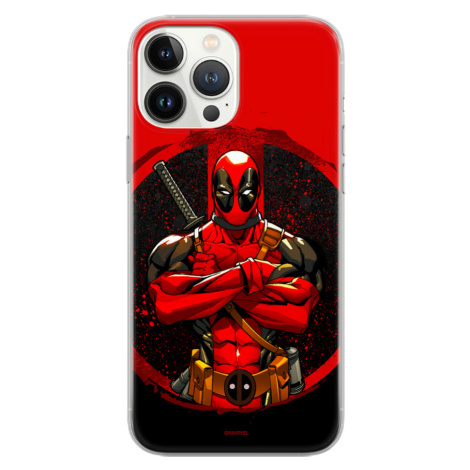 Silikónové puzdro na Apple iPhone 15 Original Licence Cover Deadpool 006