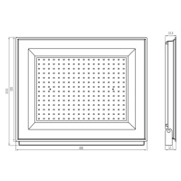 GRUN NV LED-200-B Reflektor LED MILEDO